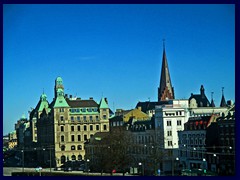 Peterskyrkan and Skånepalatset seen from Malmö Live